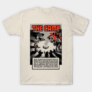 The Camp Buffalo Bill Western Cowboy Vintage Retro Comic T-Shirt